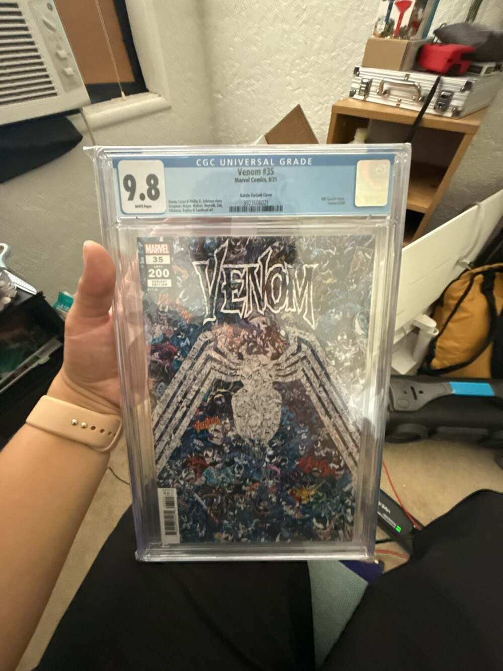 Venom #35 Marvel Comics 2021 CGC 9.8 Garcia Variant Cover